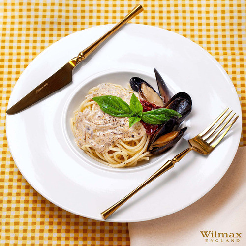 Tenedor De Mesa Dorado 20.5cm Diva 1