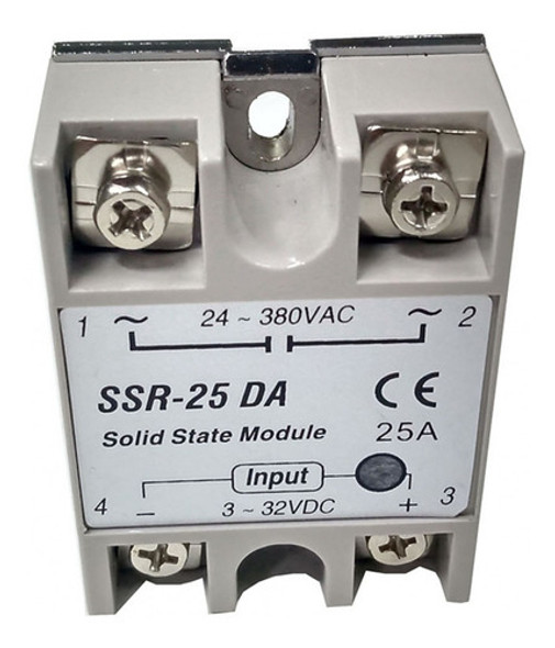 Relé De Estado Solido 25 Amp 0