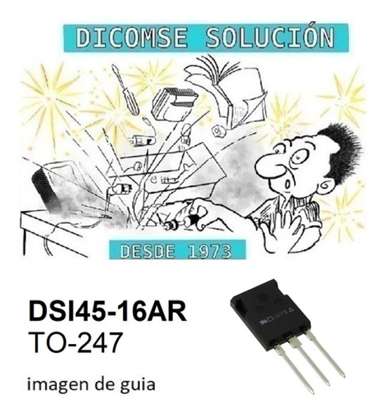 Diodo Rectificador Dsi45-16a  Dsi45 0