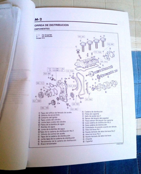 Manual De Taller Motor Daihatsu / Toyota K3 En Papel 1