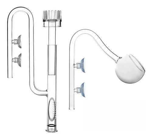 Kit Tubo De Vidro Lily Pipe Concha + Surface Skimmer 17mm 0