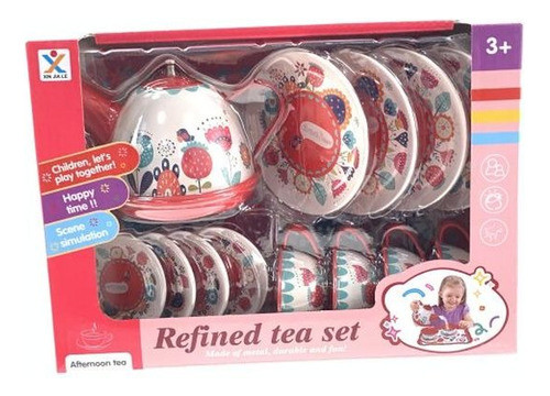 Juego De Té Metálico Juguete Cadaqués Kids 1