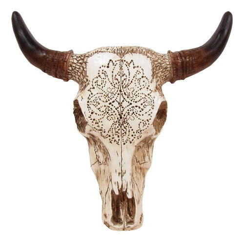 Treasure Gurus Southwestern Tooled Steer/bull/cow Skull And 0