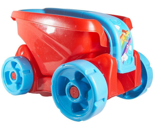 Camión Con Arrastre + Accesorios Juego De Playa 0