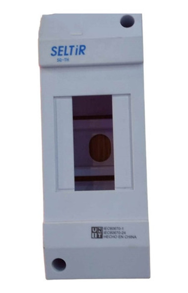 Caja Exterior Para Llave Térmica Bipolar Seltir Contacto 0