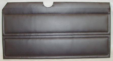 Jgo Panel Delantero Falcon 79/80 Negro 1/2 Chapa + Ap. Brazo 1