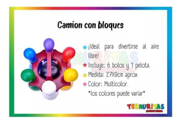 Juego De Bolos Niños Bowling Divertido Aprendizaje Ep Ct 1