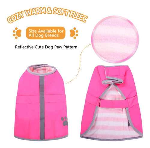 Casacos Para Cães Queenmore Cold Weather Loft Reversível Win 1