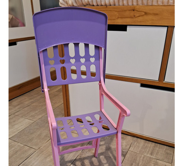 Silla De Comer Para Muñecas Y Bebotes + Porta Bebe 1 Silla De Comer Para Muñecas Y Bebotes + Porta Bebe 1