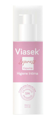 Eurolab Viasek Express Espuma Higiene Íntima Sin Enjuague 0