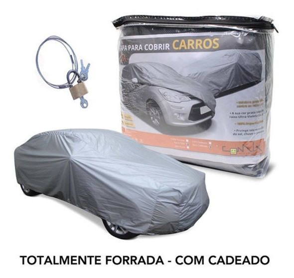 Capa P/ Cobrir Carro Hb20 Hatch Forro/ Cadeado | Caftc1 0 Capa P/ Cobrir Carro Hb20 Hatch Forro/ Cadeado | Caftc1 0