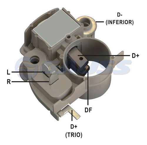 Regulador De Alternador Mitsubishi Festiva/towner 0