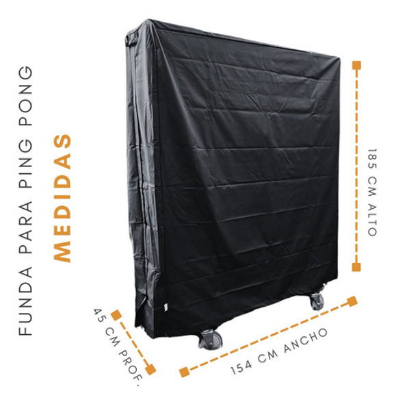 Funda Mesa Ping Pong  Tissus Premium (175x154x45) - 100% Imp 1