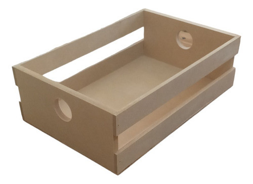 Cajón Verdulero Madera Fibrofácil Mdf Med:20x30x10 X 10 Un 0