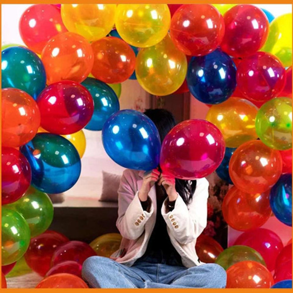 Globos R12 - Cristal Surtidos - Colores Brillantes - X 25 U 0