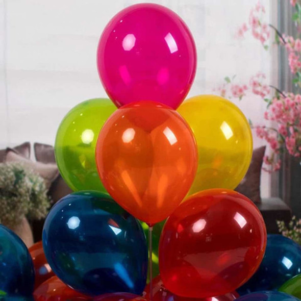 Globos R12 - Cristal Surtidos - Colores Brillantes - X 25 U 1
