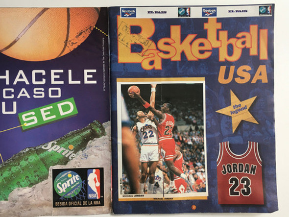 Álbum Basketball Nba American Pro El Pais Completo Sellado!! 1