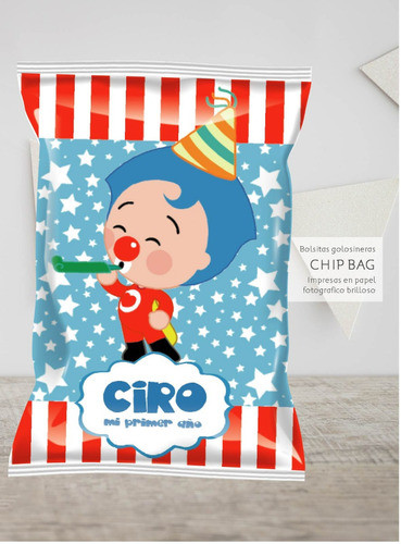 10 Bolsitas Golosineras Chip Bag Plim Plim 0