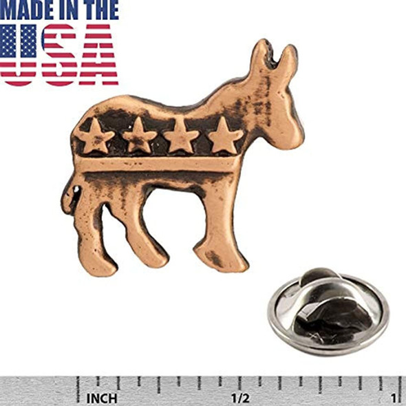 Diseños Creativos De Peltre Burro Democratico Chapado En C 1