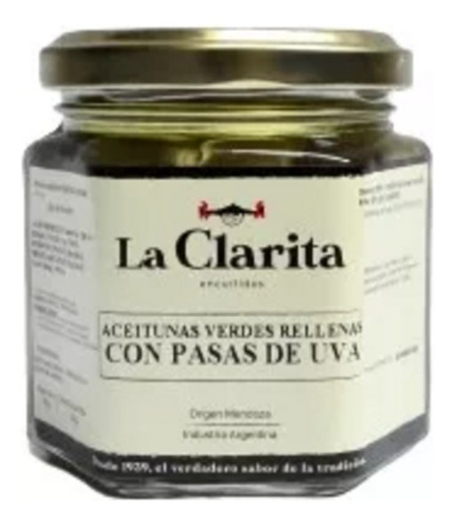 Aceitunas Rell. Pasas De Uva X200g- La Clarita 1