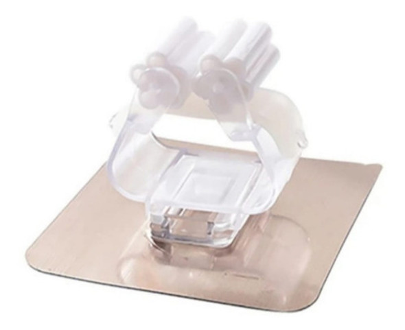 Soporte Escoba Pared Con Adhesivo Secador Gancho Pack X4 1