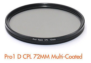 72 Mm Super Slim Mc Cpl Filtro Canon Nikon Olympus Lente 1