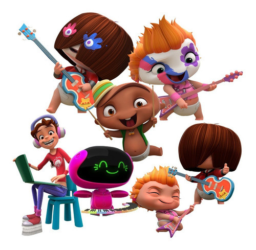 Imagenes Fondos Y Cliparts Kit Png Mini Beat Power Rockers 1