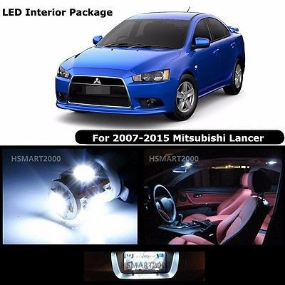 6pcs Fresco Interior En Led Blanco Luz Paquete Kit Para 2014 0