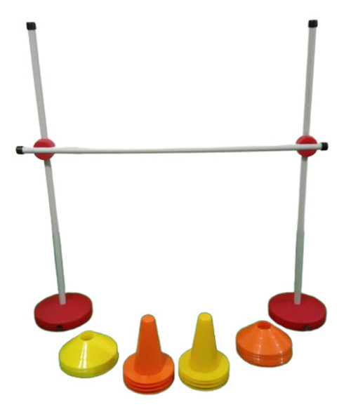 Valla De Salto + Conos De 17 Cm + 20 Conos Tortuga 0