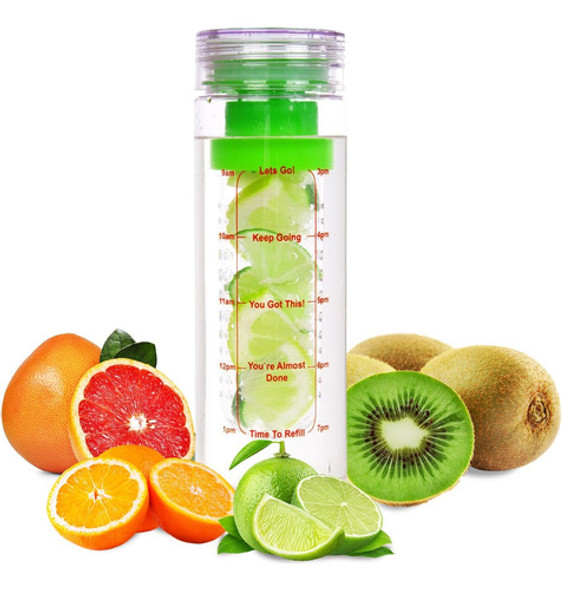 La Organics Botella Agua Infusor Fruta 1 La Organics Botella Agua Infusor Fruta 1