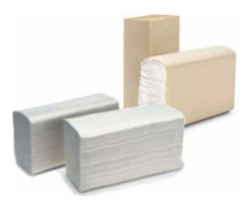 Toallas Papel Intercaladas Blanco Blancas 20x24 Cm / 2500un. 0