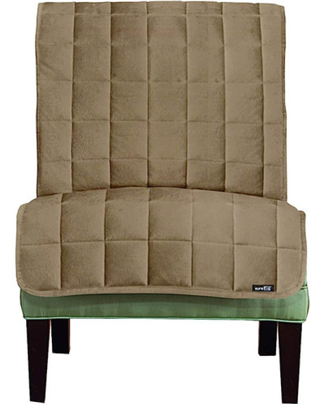 ~? Surefit Sf42367 Comfort Arm Chair Furniture Cover, Sable 0