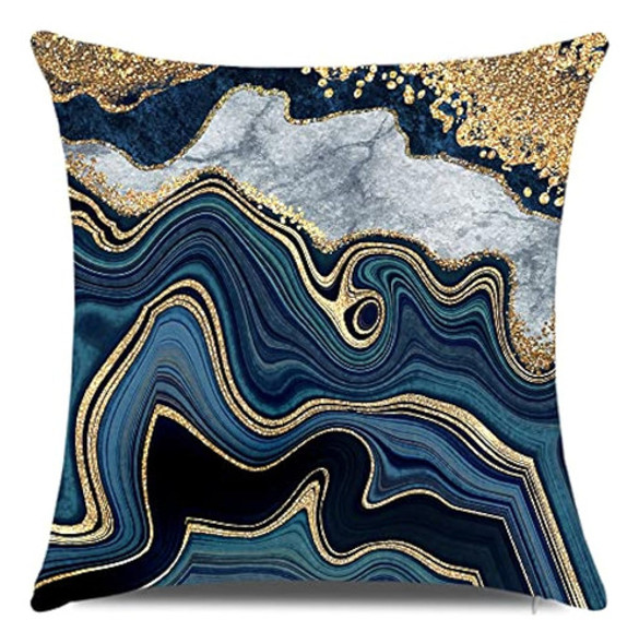 Fundas De Almohadas Decorativas, Funda De Almohada De Mármol 1