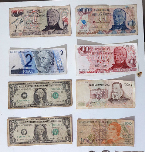 Monedas Antiguas Argentinas 36 Y Ext. + 9 Billetes 1