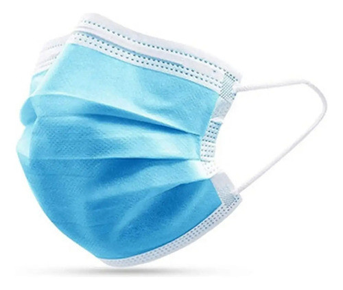 Mascarilla Triple Camada Descartable Pack 100u 0