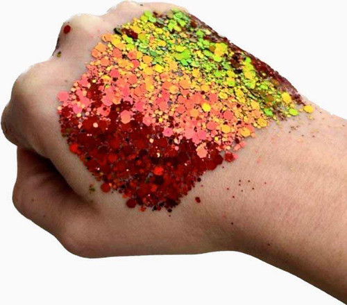Glitter Camaleón Rojo/verde X 30gr 0