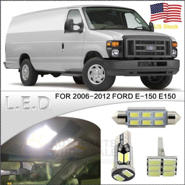 Paquete De Luces De Led Interior 14pcs Blanco Kit Para 2006- 1 Paquete De Luces De Led Interior 14pcs Blanco Kit Para 2006- 1