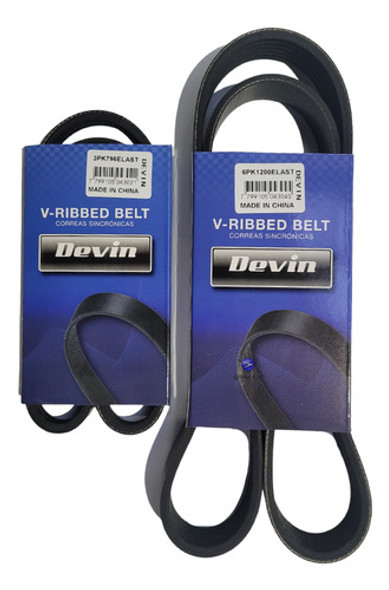Kit Poly V Correa Elast Voyage Gol Trend Fox Suran Voyage 0