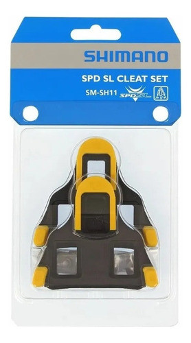 Taco Taquinho Shimano Speed Sm Sh11 6º De Mobilidade Amarelo 1