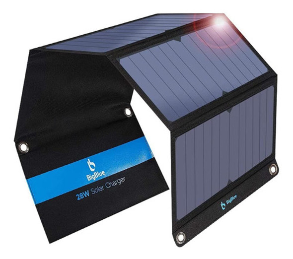 Bigblue - Panel Solar Plegable Con Puerto Usb Para Cargador 0