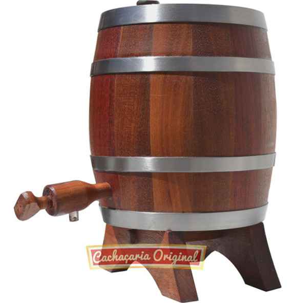 Barril Pipa Cachaça Vinho Jataíba Vertical 1 Litro 1