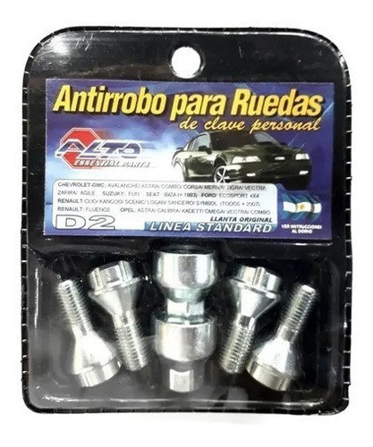 Juego Tuerca Antirrobo Renault Duster Oroch 0