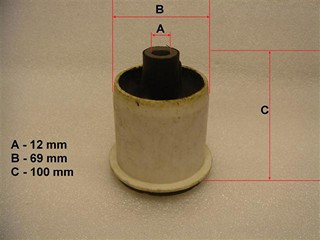 Buje De Parrilla Trasero 07 Fiat Punto 08-12 0