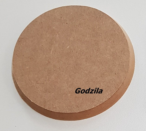 12 Placas Redondas De Mdf Cru 6mm Espessura 18cm De Diâmetro 0