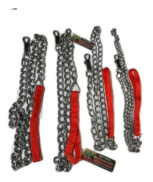 Cadena Trenzada Para Perros Con Cinta Y Mosquetón Nº3 0