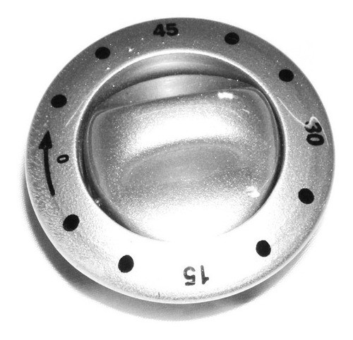 Juego Perilla X5u P/ Cocina Domec 2003 Cromada Timer C/ Aro 0