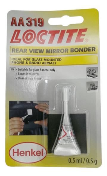 Pegamento Adhesivo Espejo Retrovisor Loctite 0