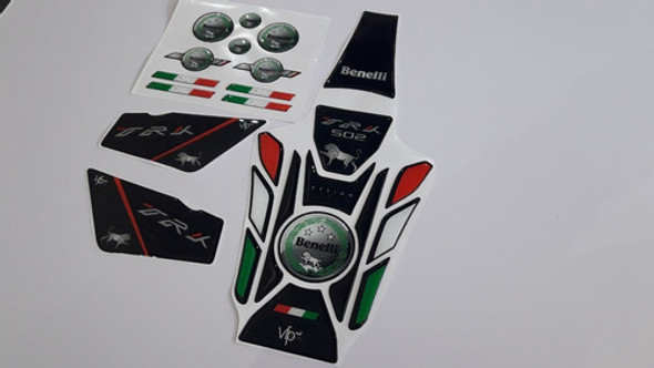 Benelli Trk 502 Protector De Tanque Tank Pad Set De 14 Unid. 0