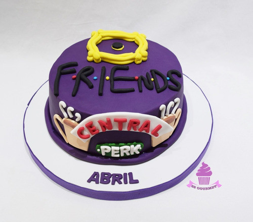 Torta Friends Cumpleaños Tematicas Personalizadas Tv Series 1
