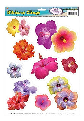 Accesorio Hibiscus Clings Party (1 Conteo) (9 / Sh) 0